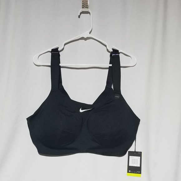 Nike Plus Size Bold Sports Bra, black - Picture 2 of 5